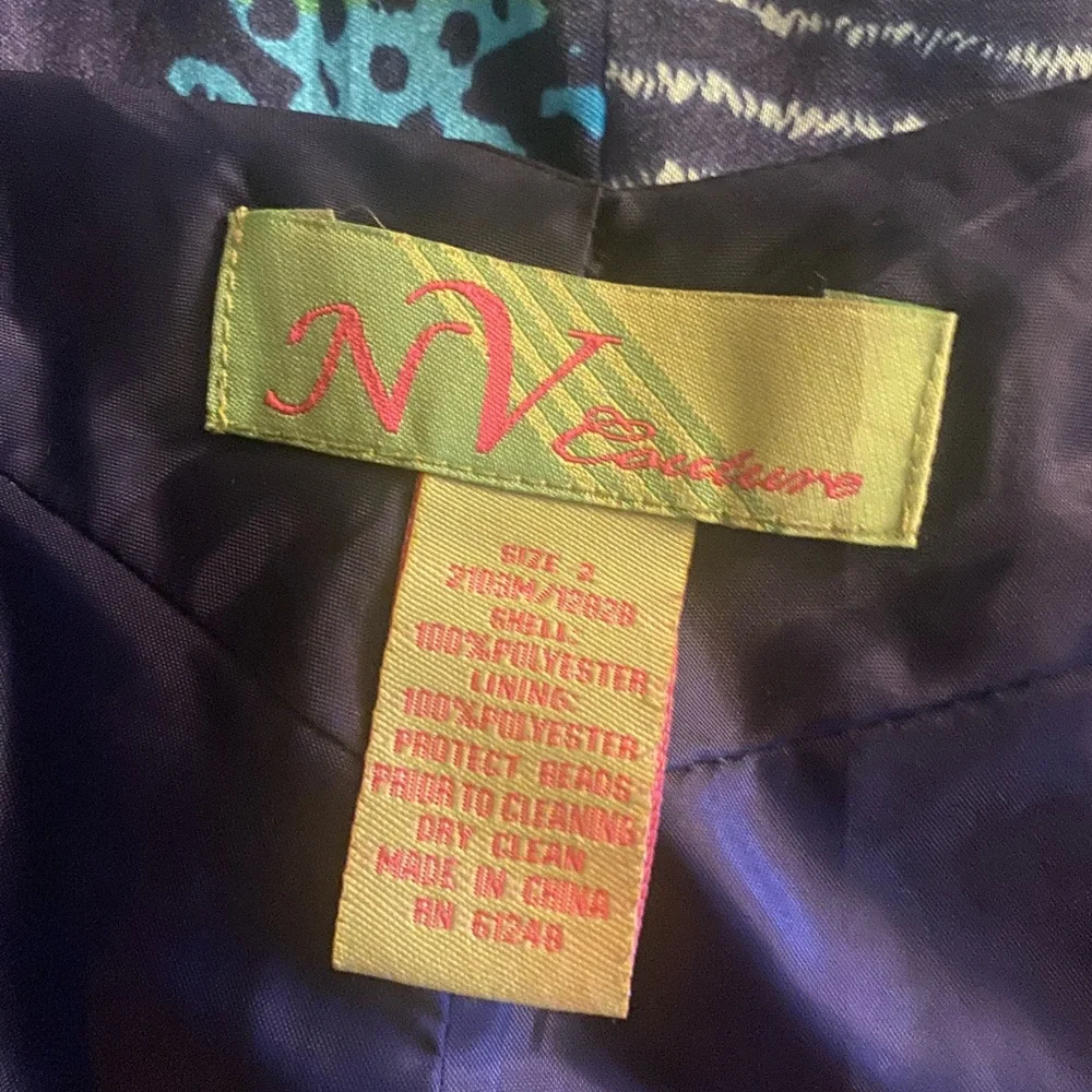 NV COUTURE MIDI DRESS SIZE 2